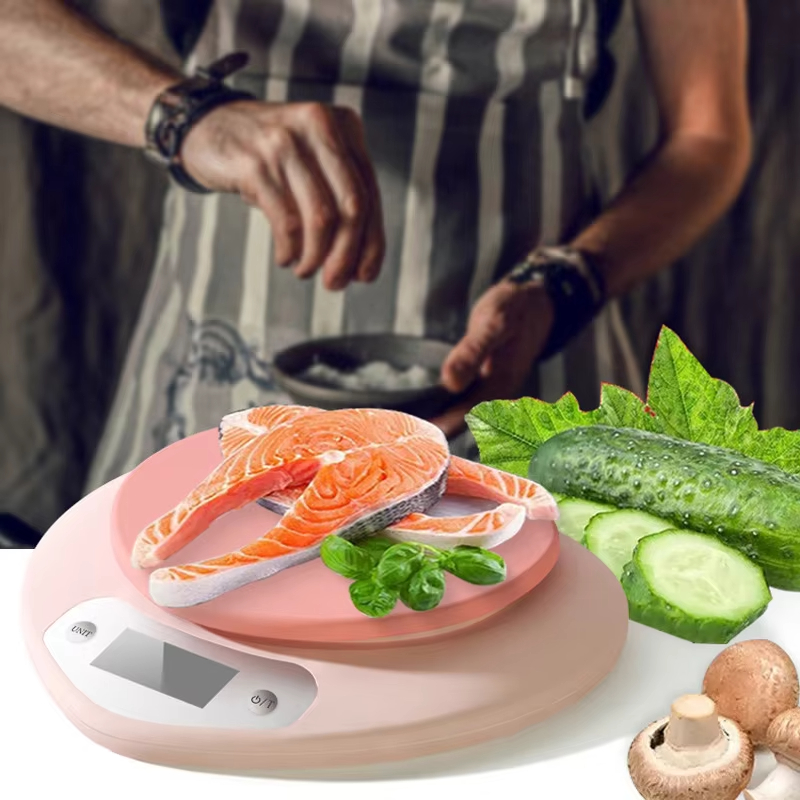 Báscula Digital de Cocina Rosa - Digital Kitchen Scale reseña y precio