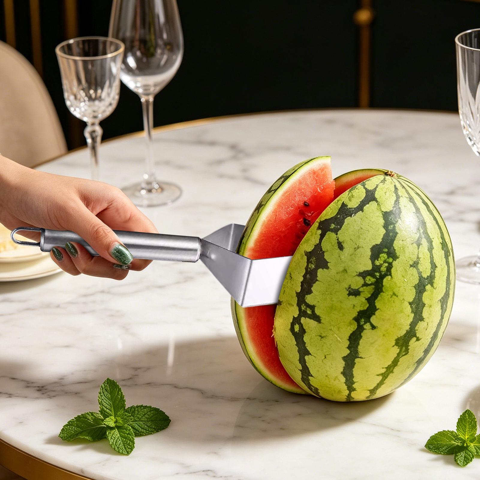 Cortador de sandía triangular, - Watermelon Slicer Cutter reseña y precio