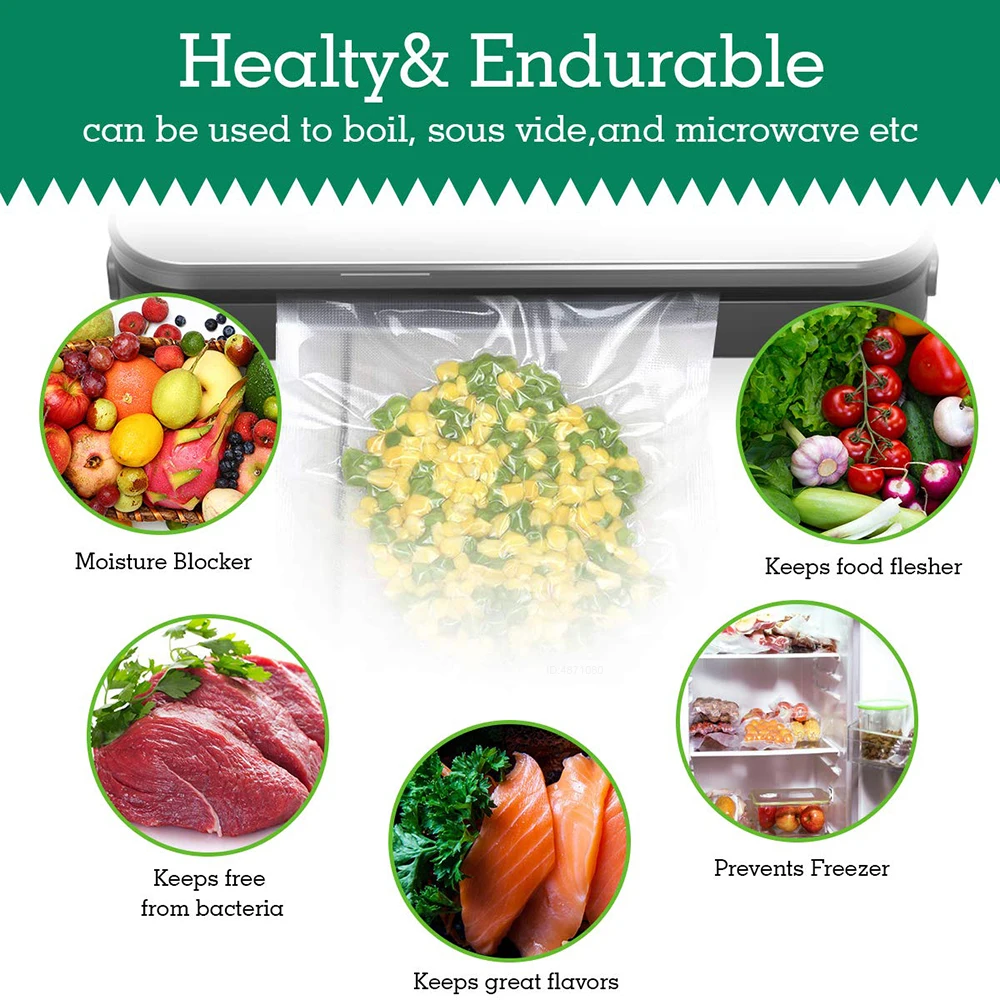 Bolsas en rollo Sous Vide para - Food Vacuum Sealer reseña y precio