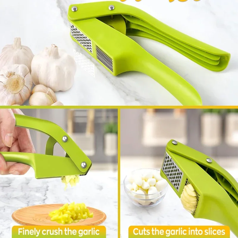 Picadora y rebanadora de ajo 2 - Kitchen Gadgets Garlic reseña y precio