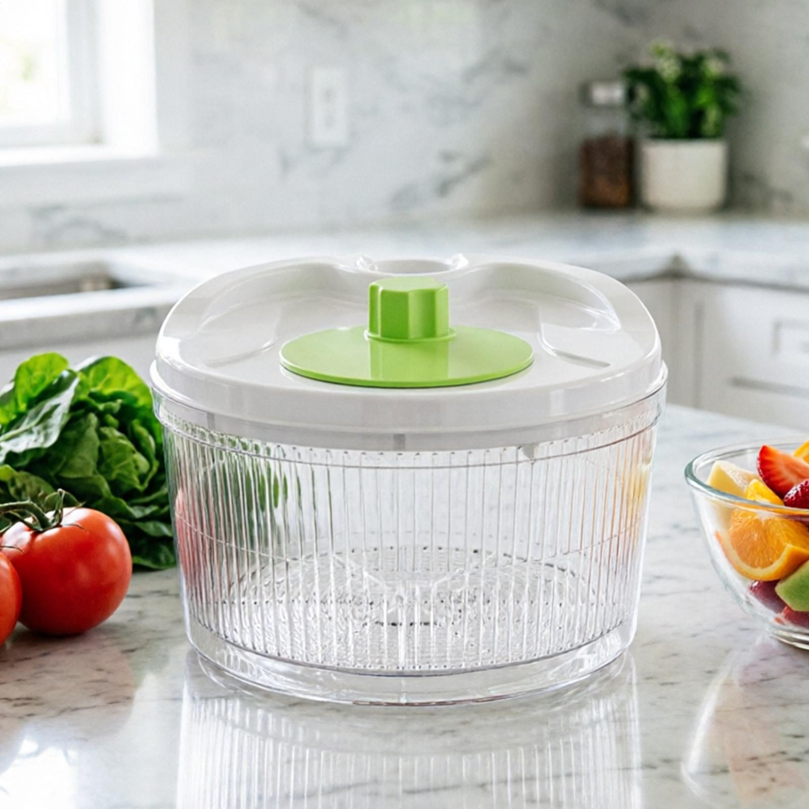 Escurridor de ensalada manual  - Salad Spinner reseña y precio