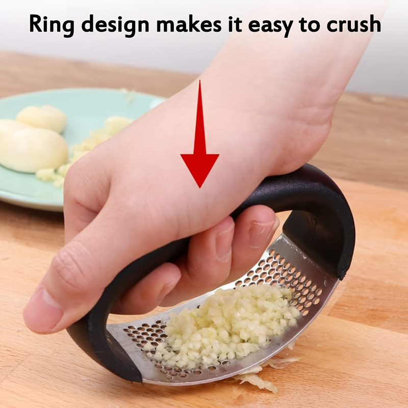 1 Prensa de Ajo de Acero Inoxi - Kitchen Gadgets Garlic reseña y precio