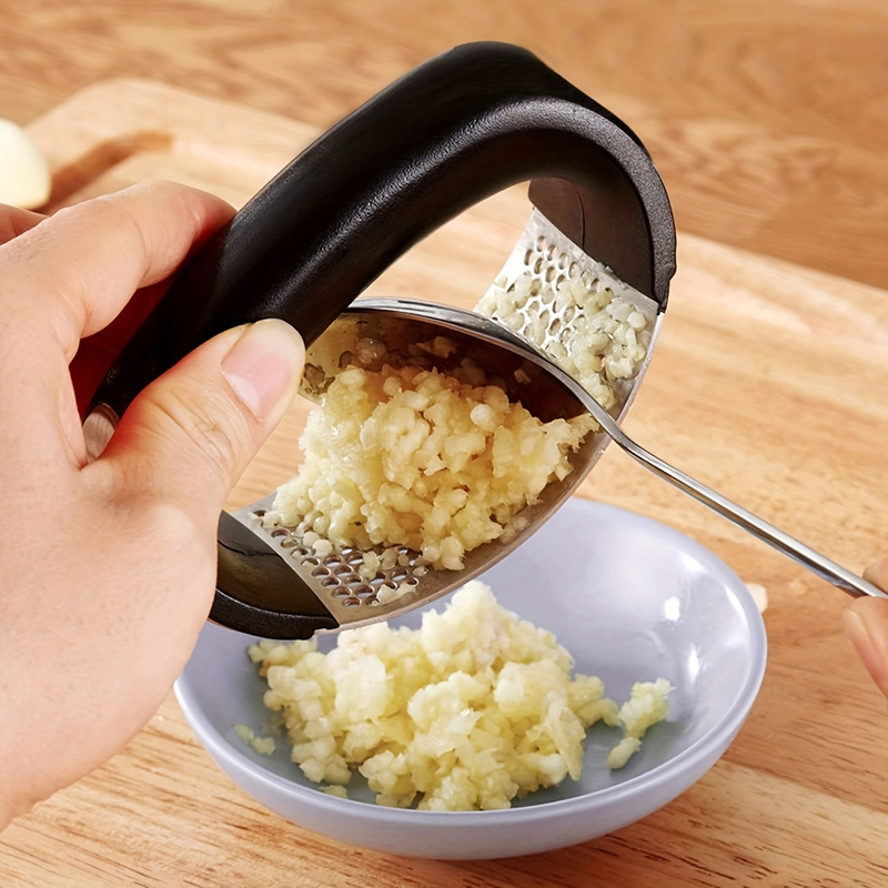 1 Prensa de Ajo de Acero Inoxi - Kitchen Gadgets Garlic reseña y precio